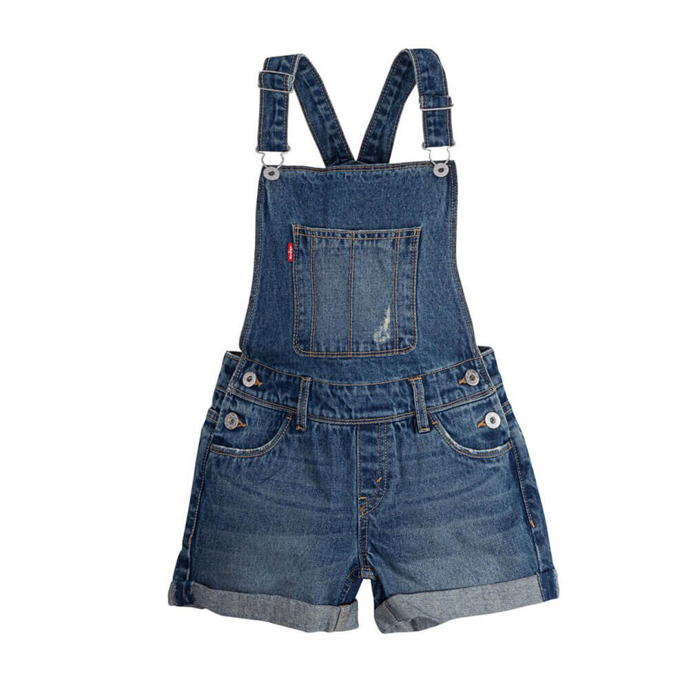 אוברול ג'ינס ליוויס Girls Vintage Shortall לילדים ונוער