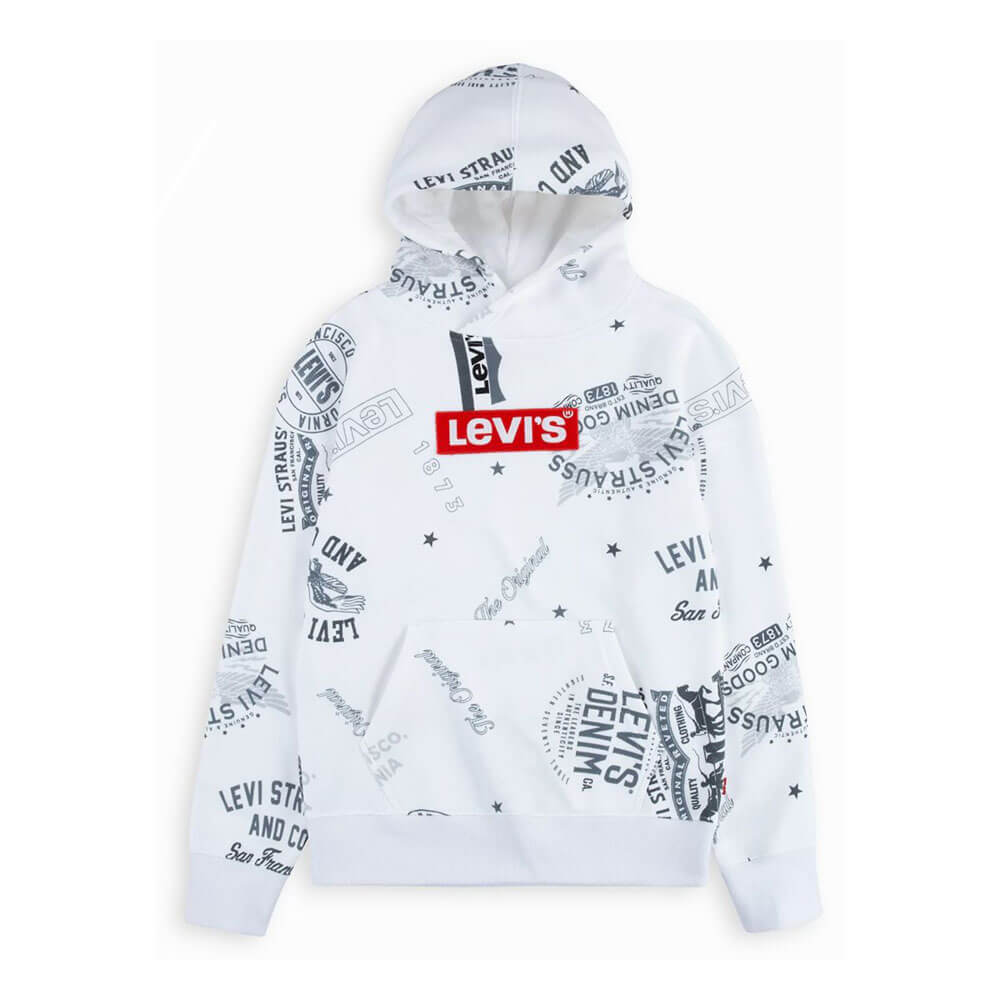 סווטשירט קפוצ'ון ליוויס Printed Pullover Hoodie ילדים