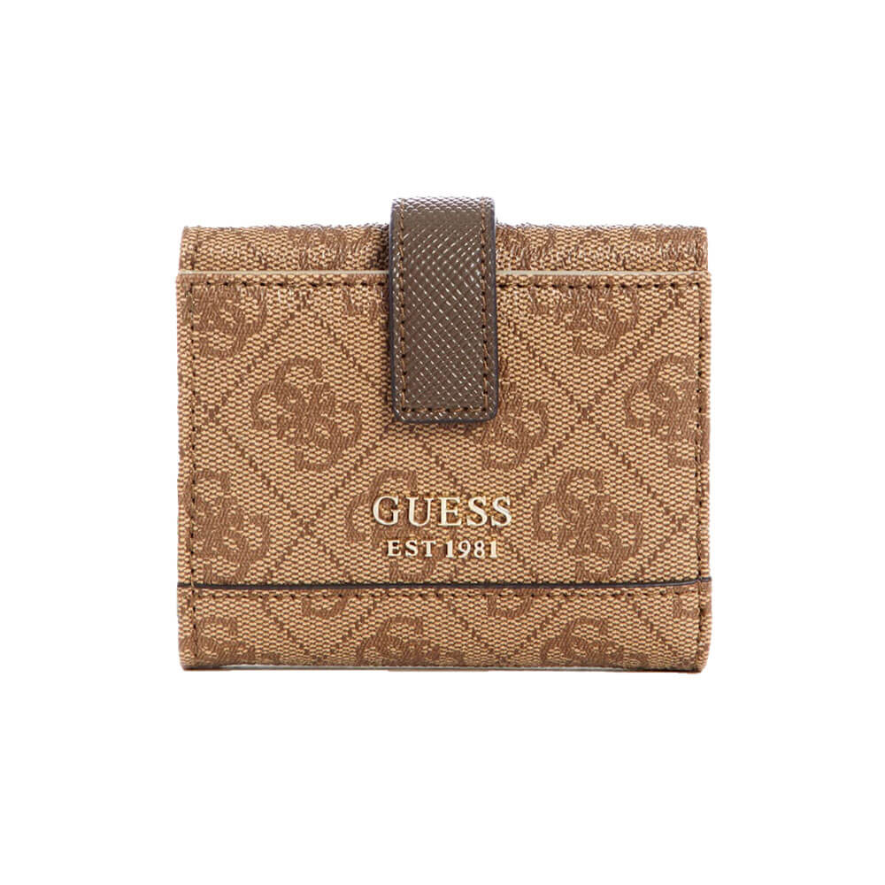 ארנק Guess נשים Cordelia Logo Slg Petite Trifold