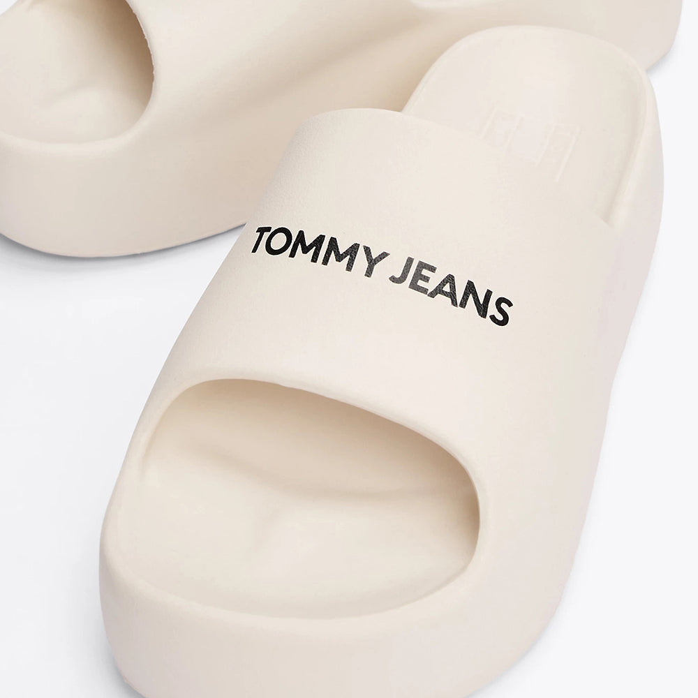 כפכפי טומי הילפיגר Logo Chunky Flatform Pool Slides נשים