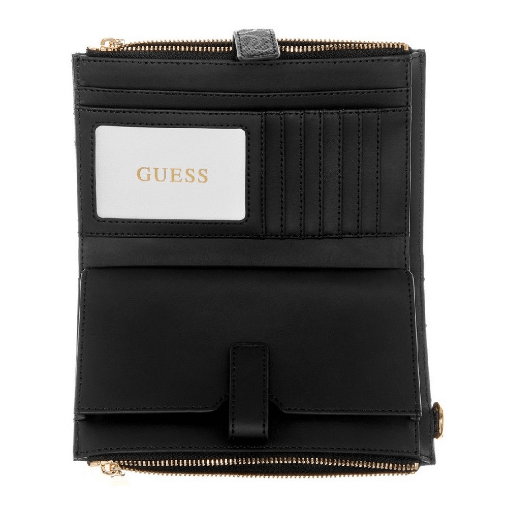 ארנק Guess Laurel Slg Dbl Zip Organizer נשים