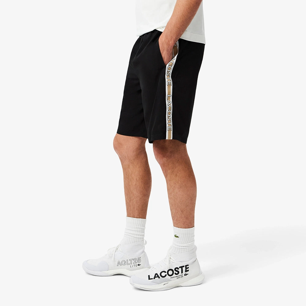 מכנס קצר לקוסט Tennis Logo Stripe Shorts גברים