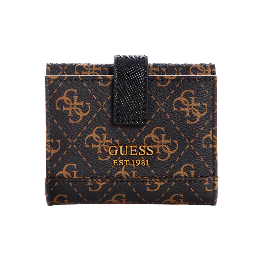 ארנק Guess נשים Cordelia Logo Slg Petite Trifold