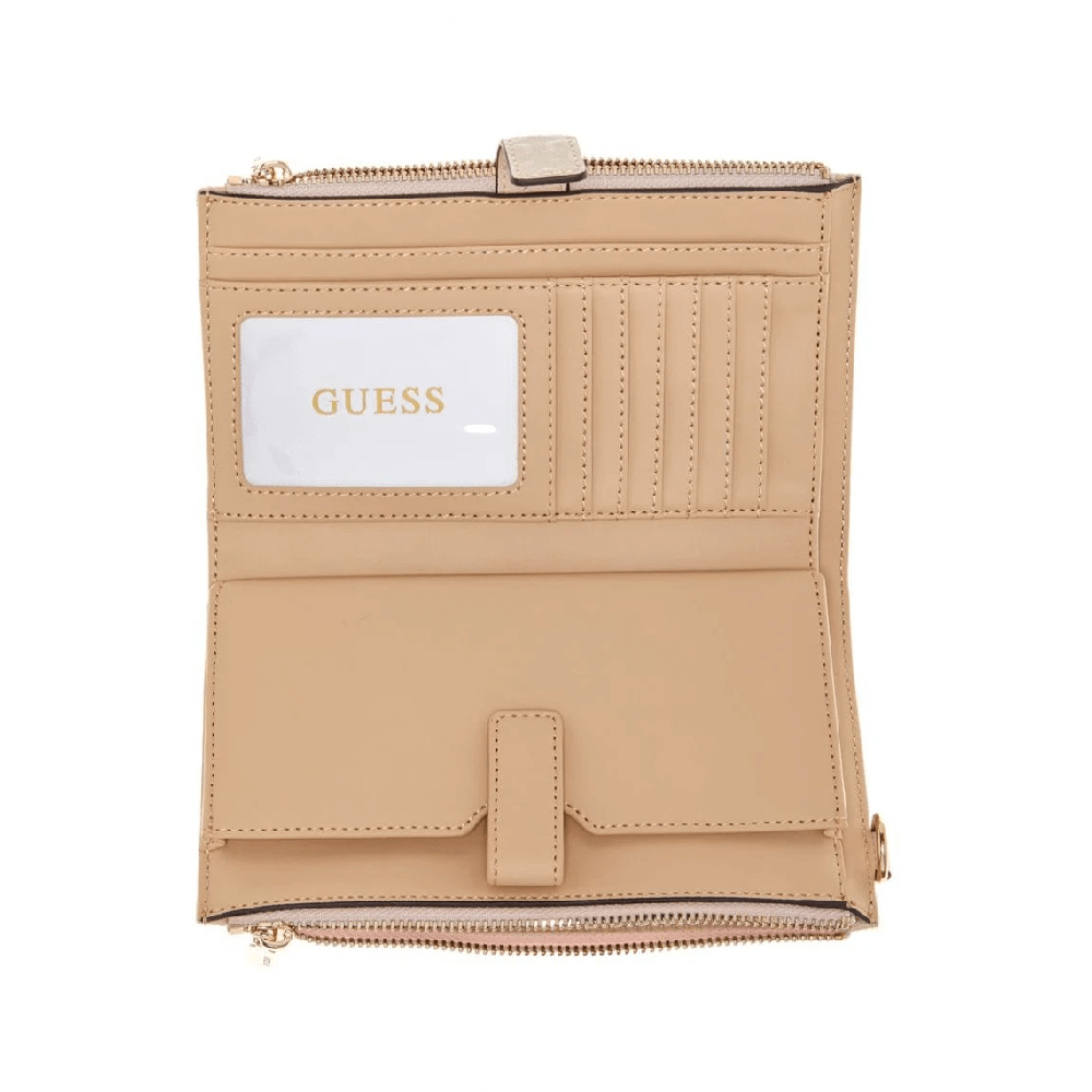 ארנק Guess Laurel Slg Dbl Zip Organizer נשים