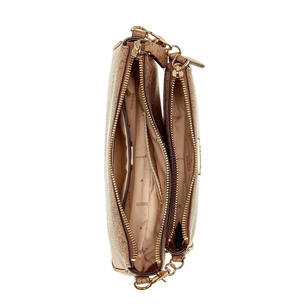 תיק Guess Noelle Dbl Pouch Crossbody נשים