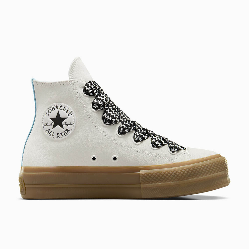 נעלי קונברס אולסטאר Chuck Taylor Lift Platform Suede נשים