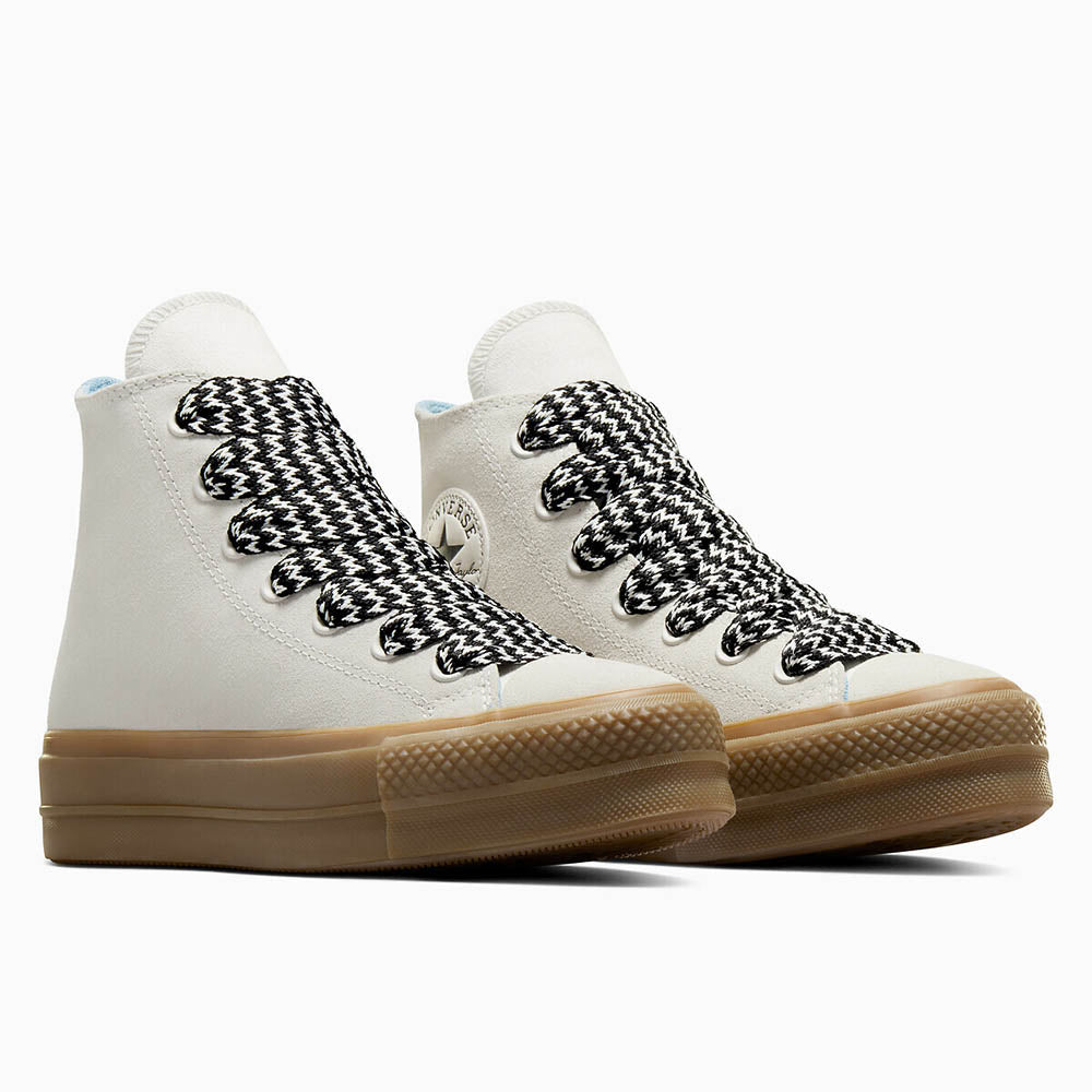 נעלי קונברס אולסטאר Chuck Taylor Lift Platform Suede נשים