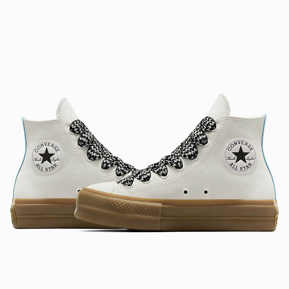 נעלי קונברס אולסטאר Chuck Taylor Lift Platform Suede נשים