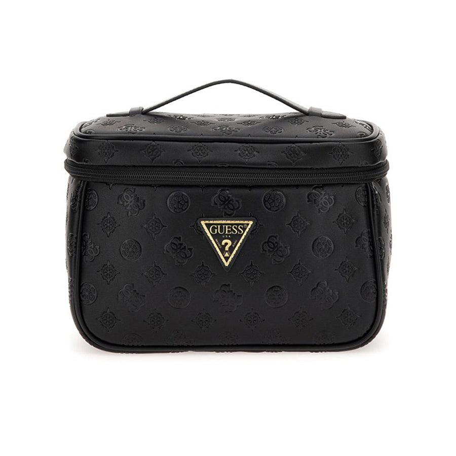 תיק נסיעות ואיפור Guess נשים Wilder Toiletry Train Case