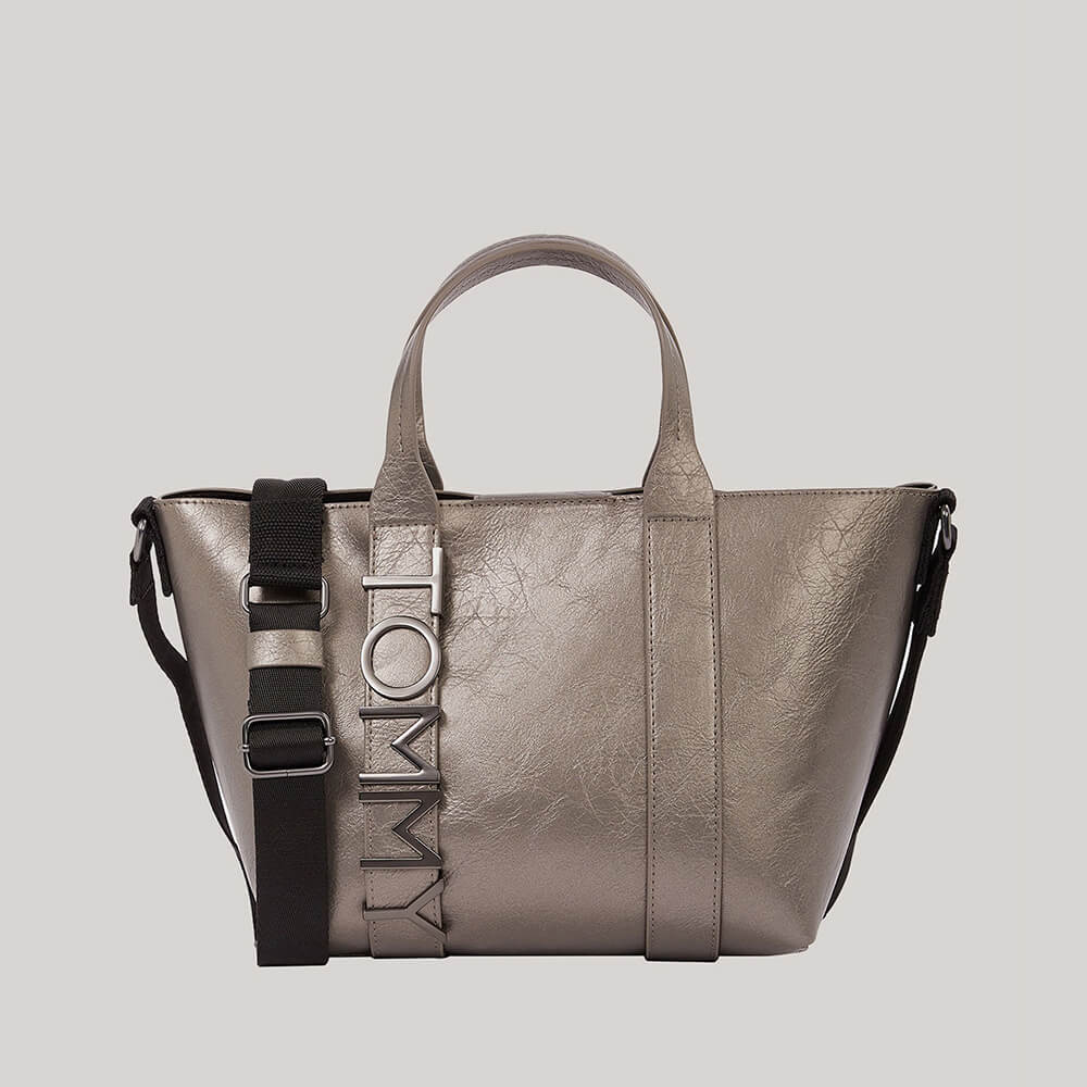 תיק טומי הילפיגר Metal Logo Tote נשים