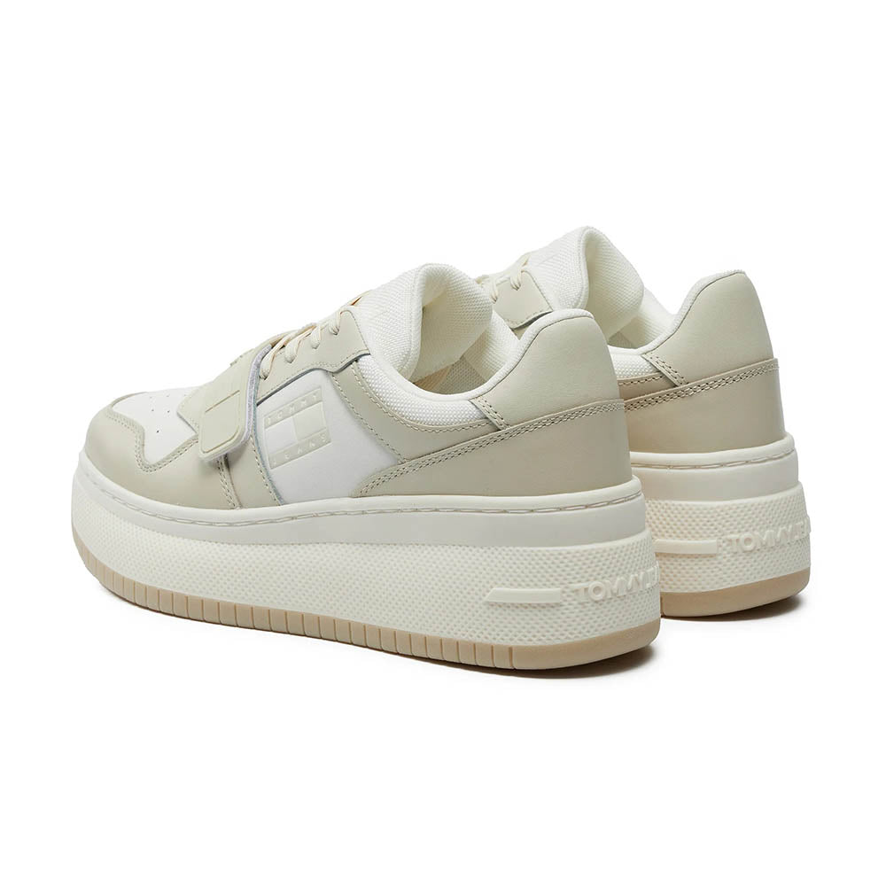 נעלי טומי הילפיגר Retro Basket Flatform Velcro נשים