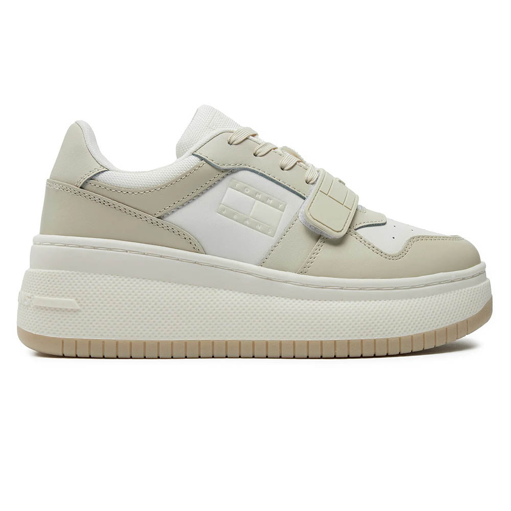 נעלי טומי הילפיגר Retro Basket Flatform Velcro נשים