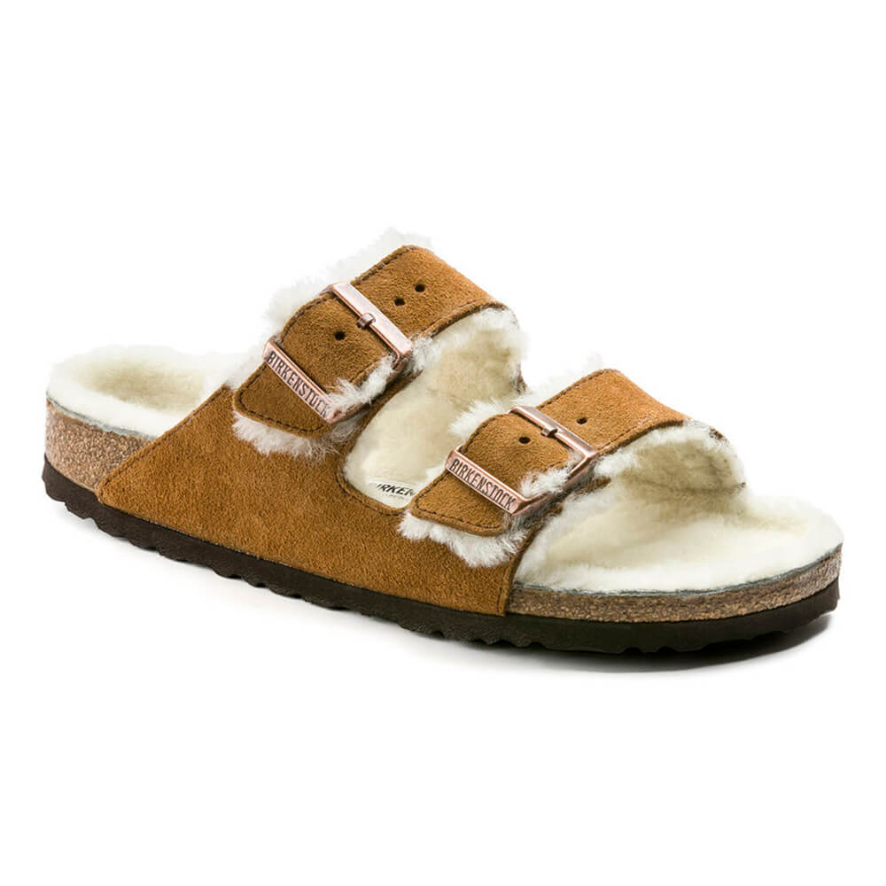 כפכפי בירקנשטוק Arizona Shearling נשים