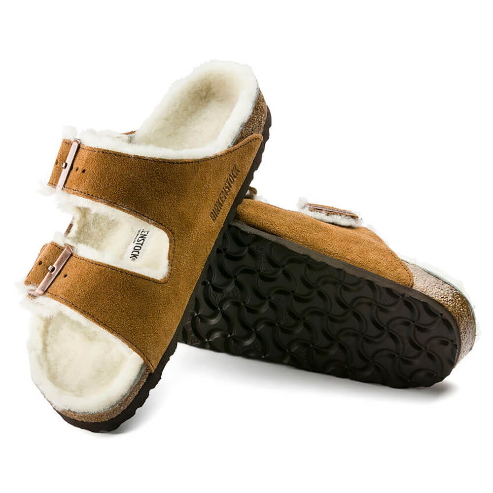 כפכפי בירקנשטוק Arizona Shearling נשים