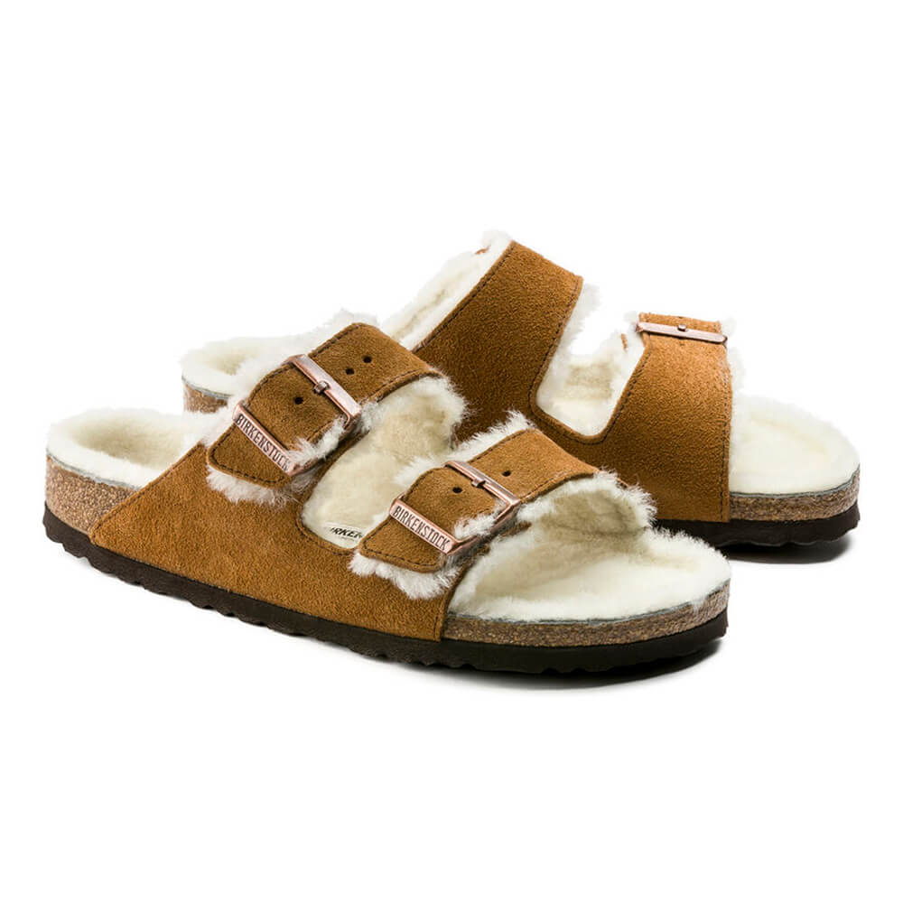 כפכפי בירקנשטוק Arizona Shearling נשים