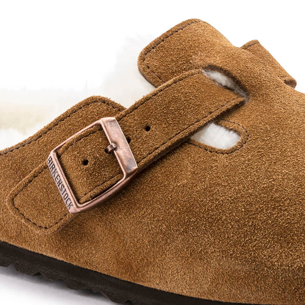 כפכפי בירקנשטוק Boston Shearling נשים