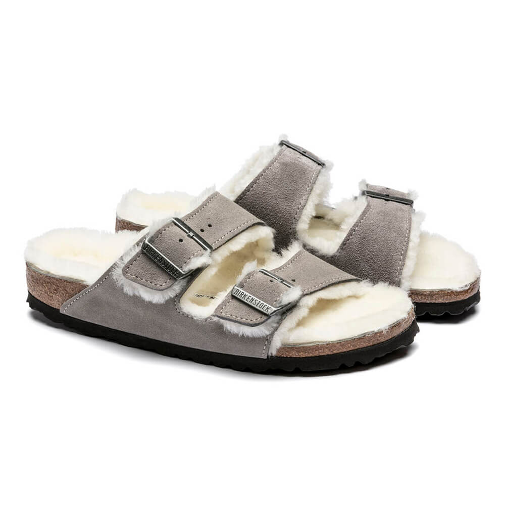 כפכפי בירקנשטוק Arizona Shearling נשים