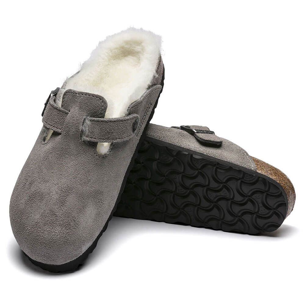 כפכפי בירקנשטוק Boston Shearling נשים