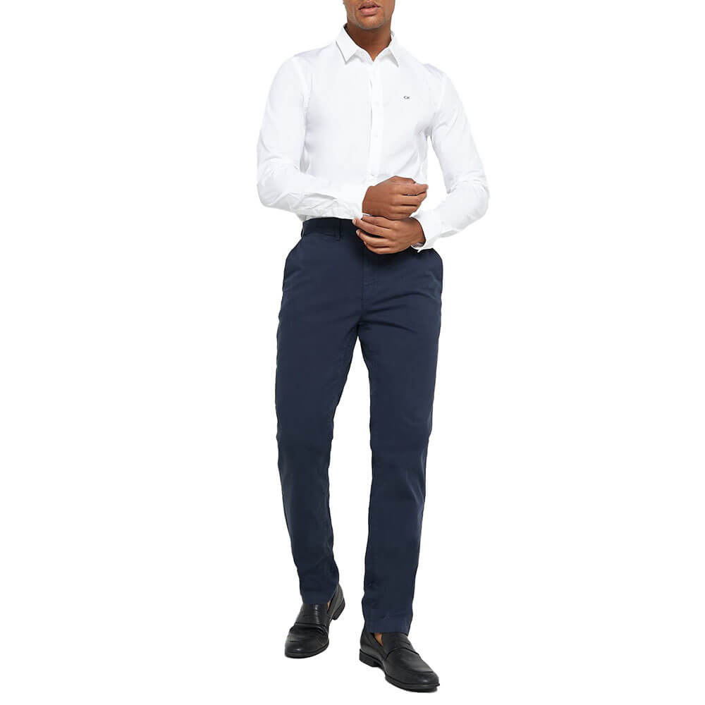 חולצה מכופתרת קלווין קליין Slim Fit גברים