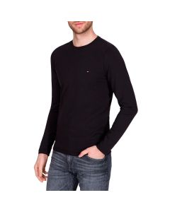 Tommy Hilfiger Men's T-Shirt Stretch Slim Fit Tee Black 