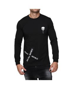 Aldo Moro Men's T-Shirt AM16921-101 Black