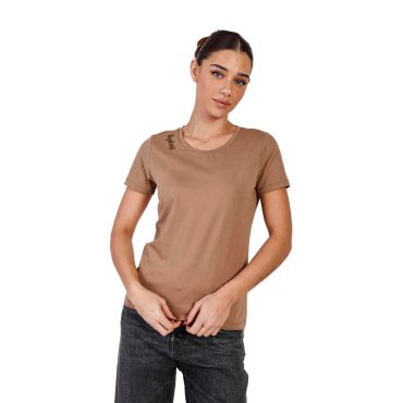 חולצת טישרט ריפליי קצרה Small Logo נשים