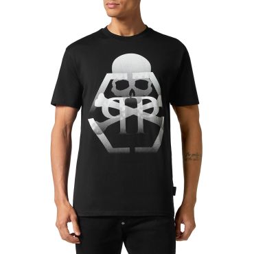 חולצת טישרט פיליפ פליין קצרה Skull&Bones גברים