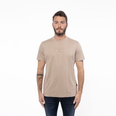 חולצת טישרט אלדו מורו קצרה Embossed logo גברים