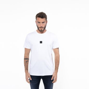 חולצת טישרט אלדו מורו קצרה Embroidered Logo גברים