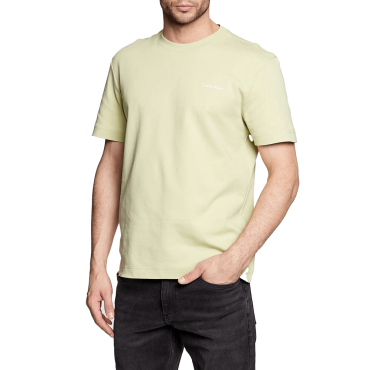 חולצת טישירט קצרה קלווין קליין מיקרו לוגו גברים