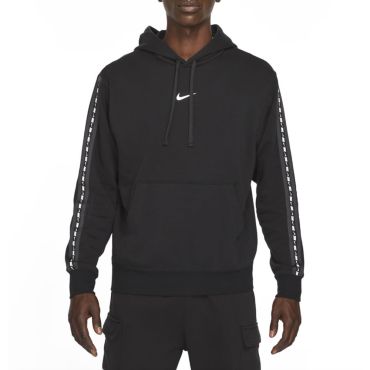 Nike Men's Shirt Fleece Pullover Hoodie Black